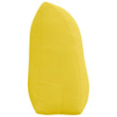 Rygpude Lys Gul 100 x 24 x 50 cm Stof