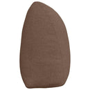 Rygpude Brun 160 x 24 x 50 cm Stof