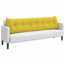 Rygpude Lys Gul 200 x 24 x 50 cm Stof