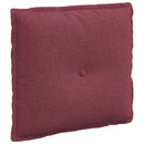 Rygpude Vinrød 50 x 19 x 45 cm Stof