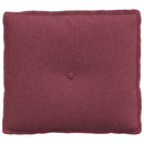 Rygpude Vinrød 50 x 19 x 45 cm Stof