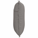 Rygpude Gråbrun 50 x 19 x 45 cm Stof