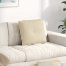 Rygpude Creme 50 x 19 x 45 cm Stof