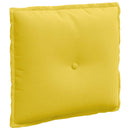 Rygpude Lys Gul 50 x 19 x 45 cm Stof