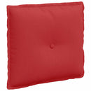 Rygpude Rød 50 x 19 x 45 cm Stof