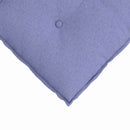 Rygpude Jeans blå 50 x 19 x 45 cm Stof