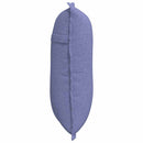 Rygpude Jeans blå 50 x 19 x 45 cm Stof