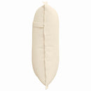 Rygpude Creme 50 x 45 cm Velourstof