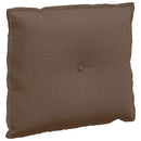 Rygpude Brun 60 x 19 x 50 cm Stof