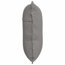 Rygpude Gråbrun 60 x 19 x 50 cm Stof