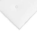 Rygpude Hvid 60 x 19 x 50 cm Stof