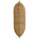Rygpude Brun 60 x 50 cm Velourstof