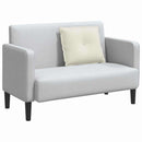 Rygpude Creme 60 x 50 cm Velourstof