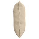 Rygpude Creme 60 x 50 cm Mikrofiberstof