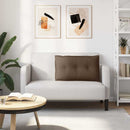 Rygpude Brun 80 x 19 x 50 cm Stof