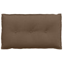Rygpude Brun 80 x 19 x 50 cm Stof