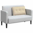 Rygpude Creme 80 x 19 x 50 cm Stof
