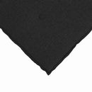Rygpude Sort 100 x 19 x 50 cm Stof