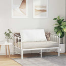 Rygpude Hvid 100 x 19 x 50 cm Stof