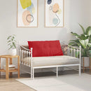 Rygpude Rød 100 x 19 x 50 cm Stof