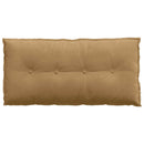 Rygpude Brun 100 x 50 cm Velourstof