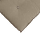 Rygpude Gråbrun 100 x 50 cm Mikrofiberstof
