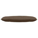 Rygpude Brun 120 x 19 x 50 cm Stof