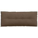 Rygpude Brun 120 x 19 x 50 cm Stof