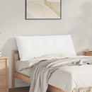 Rygpude Hvid 120 x 19 x 50 cm Stof