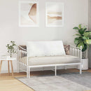 Rygpude Hvid 120 x 19 x 50 cm Stof
