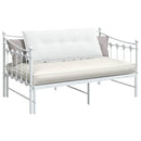 Rygpude Hvid 120 x 19 x 50 cm Stof