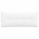 Rygpude Hvid 120 x 19 x 50 cm Stof