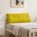 Rygpude Gul 120 x 50 cm Velourstof