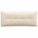 Rygpude Beige 120 x 50 cm Mikrofiberstof