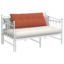 Rygpude Rød orange 120 x 50 cm Velourstof
