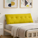 Rygpude Gul 140 x 50 cm Velourstof