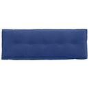 Rygpude Politi blå 140 x 50 cm Velourstof