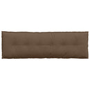 Rygpude Brun 160 x 19 x 50 cm Stof