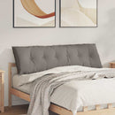 Rygpude Gråbrun 160 x 19 x 50 cm Stof