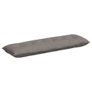 Rygpude Gråbrun 160 x 19 x 50 cm Stof