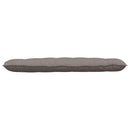 Rygpude Gråbrun 160 x 19 x 50 cm Stof