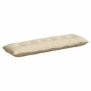 Rygpude Creme 160 x 19 x 50 cm Stof
