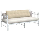 Rygpude Creme 160 x 19 x 50 cm Stof