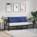 Rygpude Politi blå 160 x 50 cm Velourstof