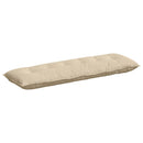 Rygpude Creme 160 x 50 cm Mikrofiberstof