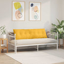 Rygpude Lys Gul 160 x 50 cm Velourstof