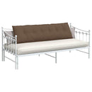 Rygpude Brun 180 x 19 x 50 cm Stof