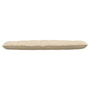 Rygpude Creme 180 x 19 x 50 cm Stof