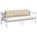 Rygpude Creme 180 x 19 x 50 cm Stof