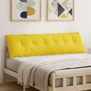 Rygpude Lys Gul 180 x 19 x 50 cm Stof